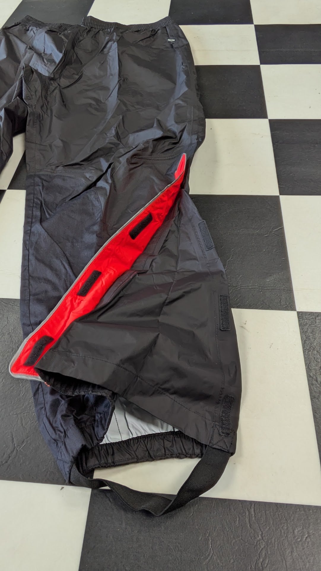 Harley-Davidson Genuine MotorClothes Rain Suit 2-Piece Jacket Pants XL Red Black