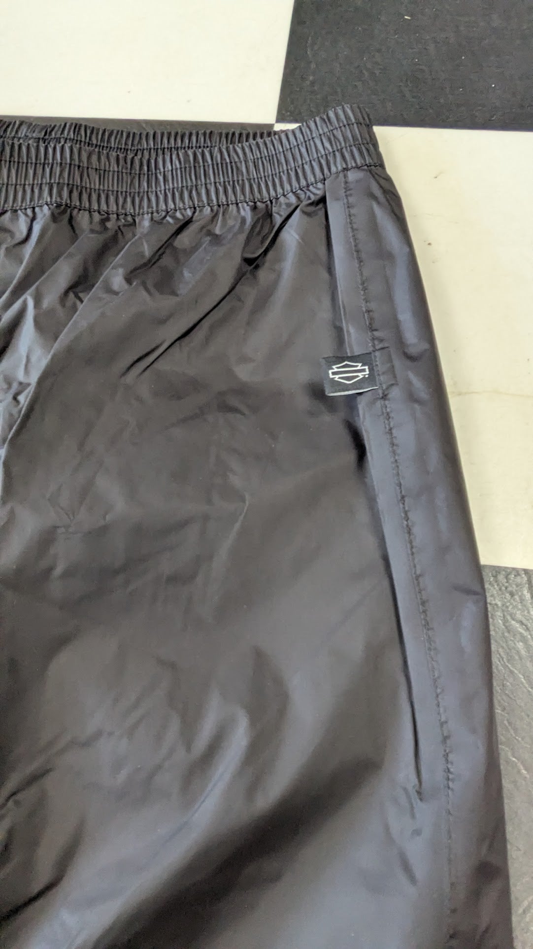 Harley-Davidson Genuine MotorClothes Rain Suit 2-Piece Jacket Pants XL Red Black