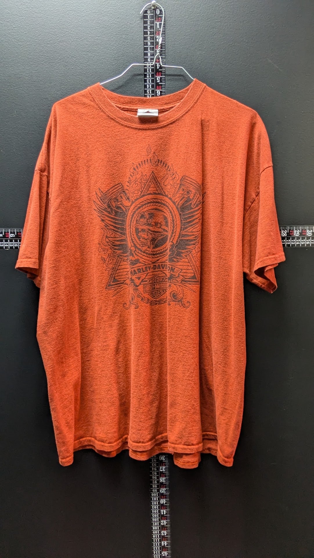 2016 Harley-Davidson Sarasota Florida Orange Graphic T-Shirt RK Stratman