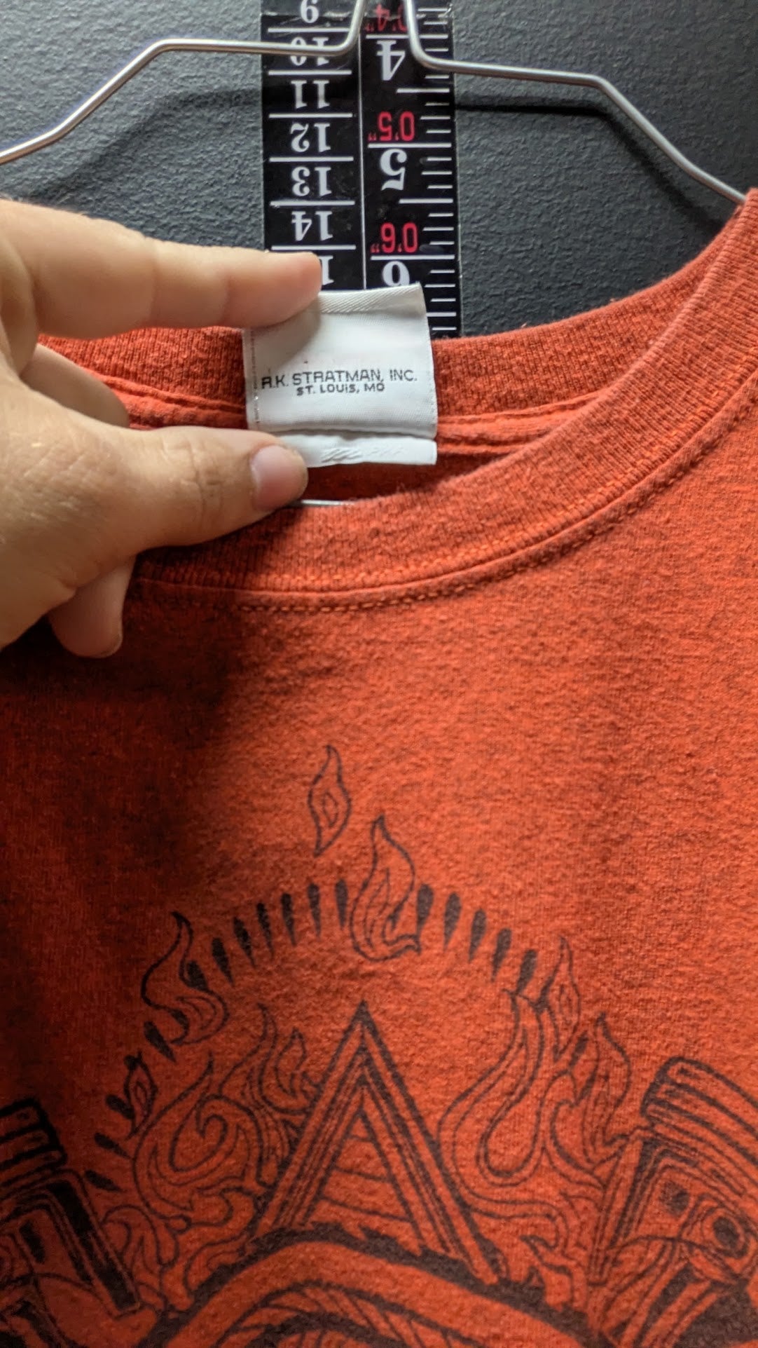 2016 Harley-Davidson Sarasota Florida Orange Graphic T-Shirt RK Stratman