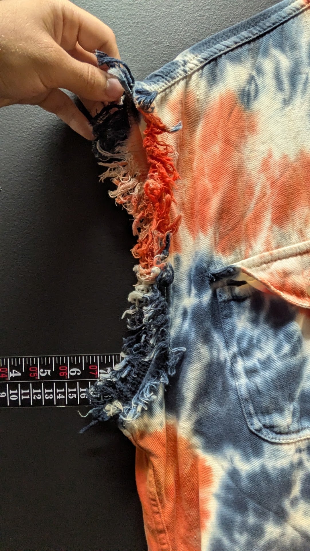 Laconia Bike Week 90th Anniversary 2013 Biker Design Tie Dye Sleeveless Shirt Men’s L