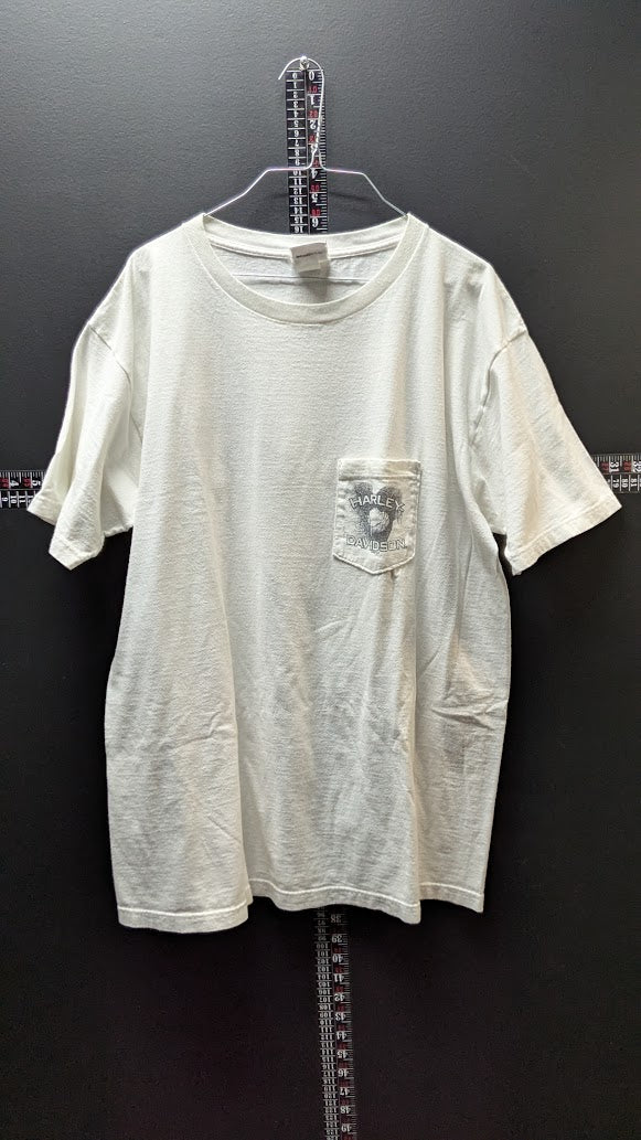 Harley-Davidson Twin Cities Minneapolis St Paul MN Eagle Pocket T-Shirt XL