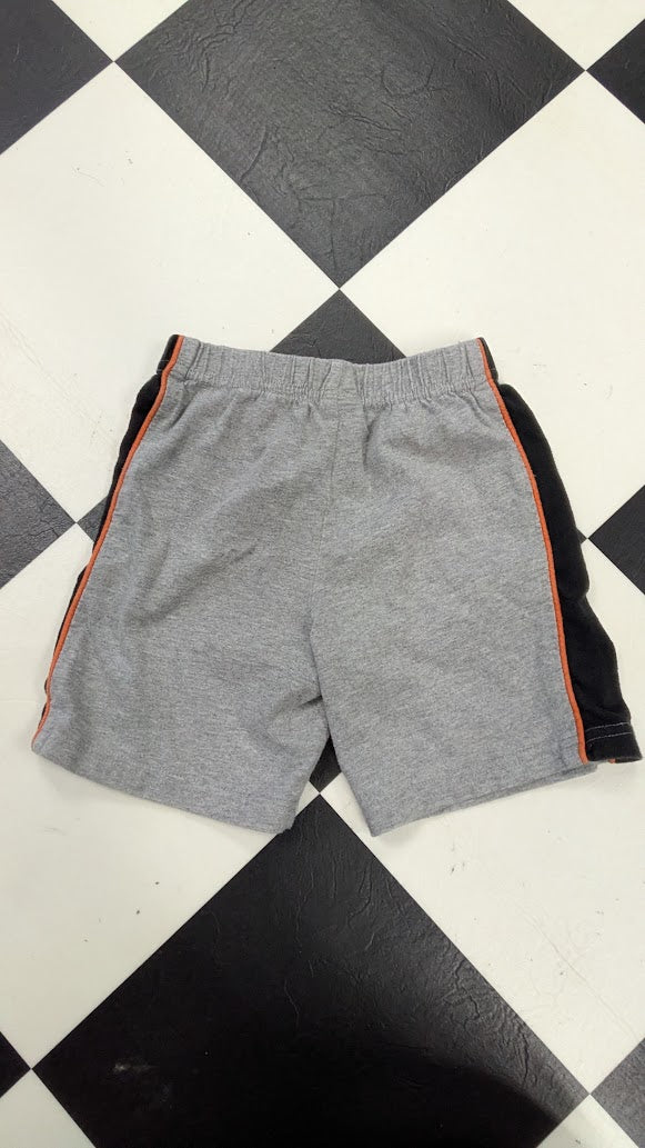 Harley-Davidson Toddler Boys 3T Gray Black Orange Athletic Shorts