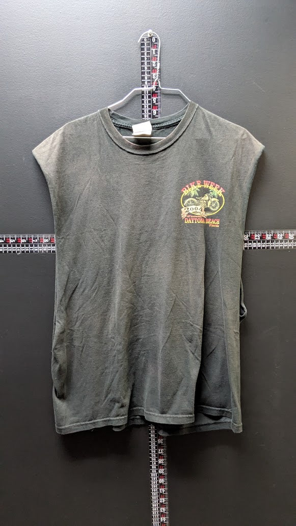 Vintage 2004 Harley Davidson Daytona Bike Week T-Shirt Black Adult Large
