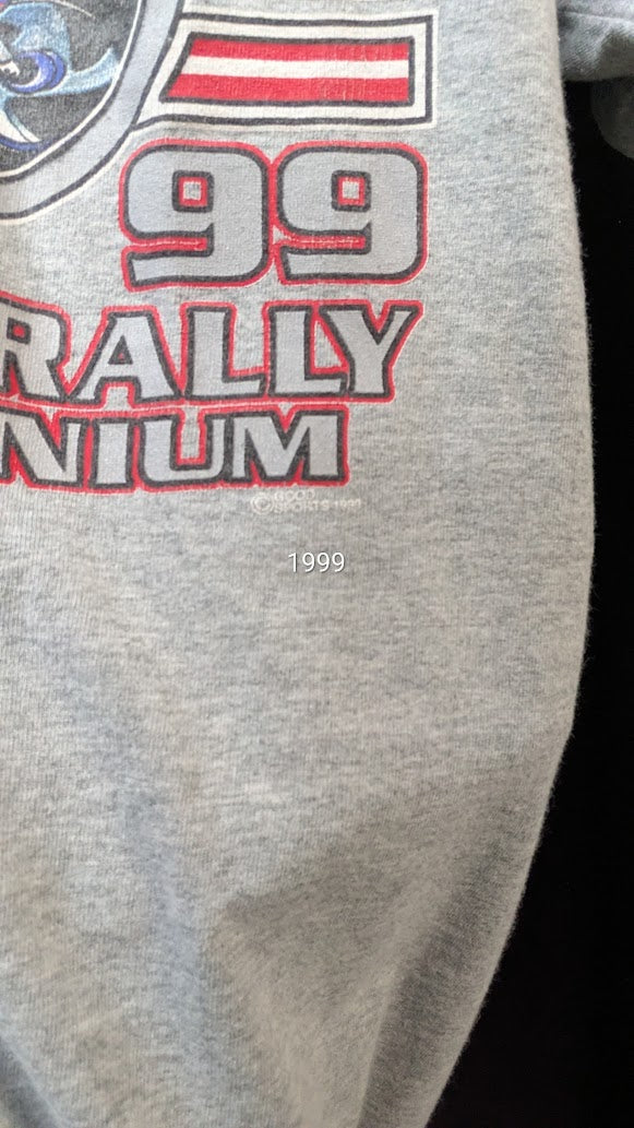 Vintage 1998 Sturgis Black Hills Rally Harley-Davidson T-Shirt Gray Mount Rushmore XL