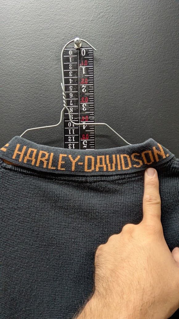 Harley-Davidson HOG Wisconsin Oconomowoc Polo Shirt Men’s Large Black Embroidered