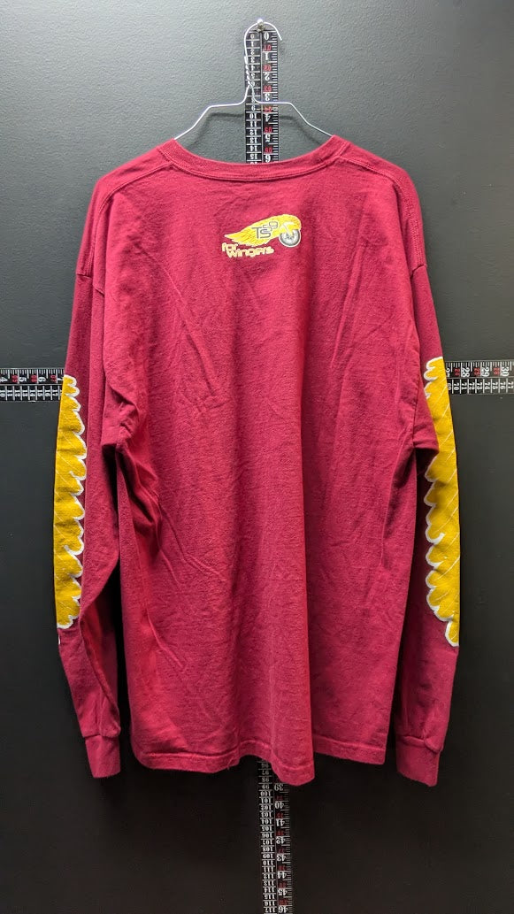 Vintage Honda Gold Wing Motorcycle Always Good Times Shirt XL Hanes Beefy-T Long Sleeve