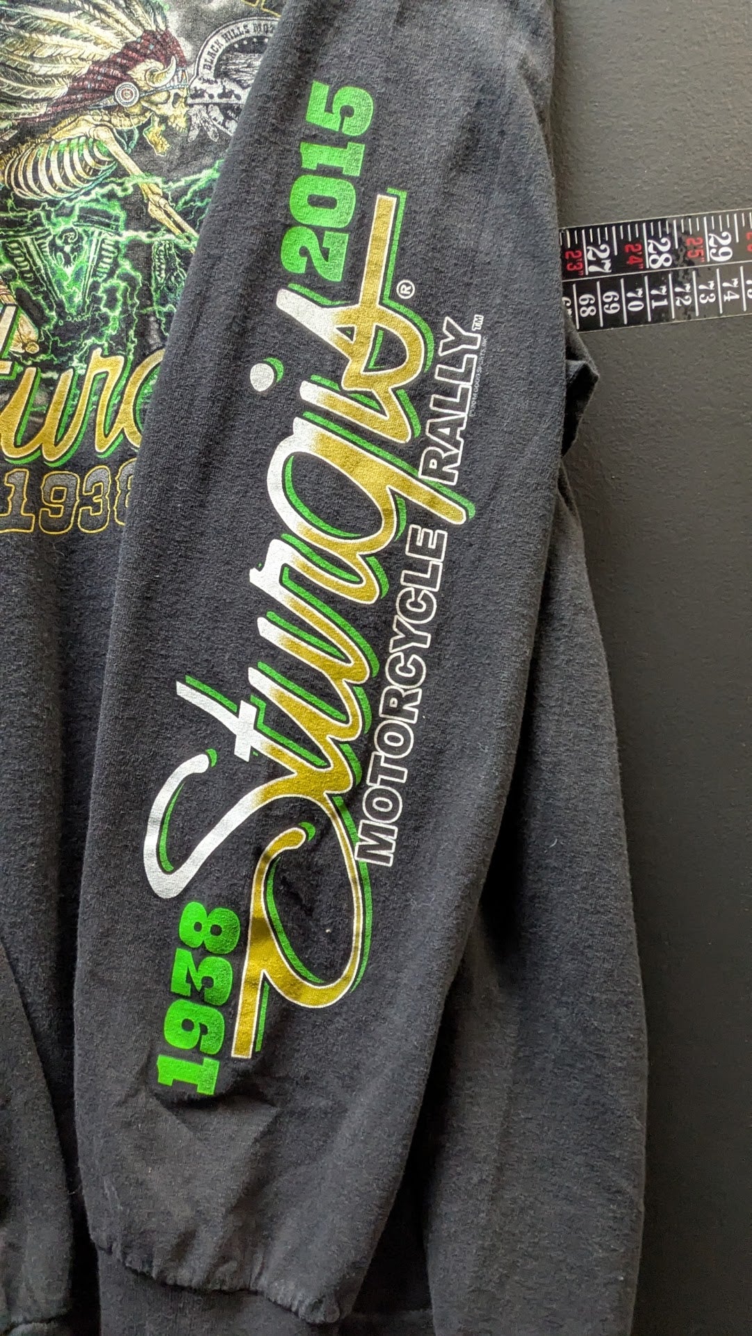 2015 Sturgis Black Hills Rally 75th Anniversary Long Sleeve Shirt Men’s 2XL XXL