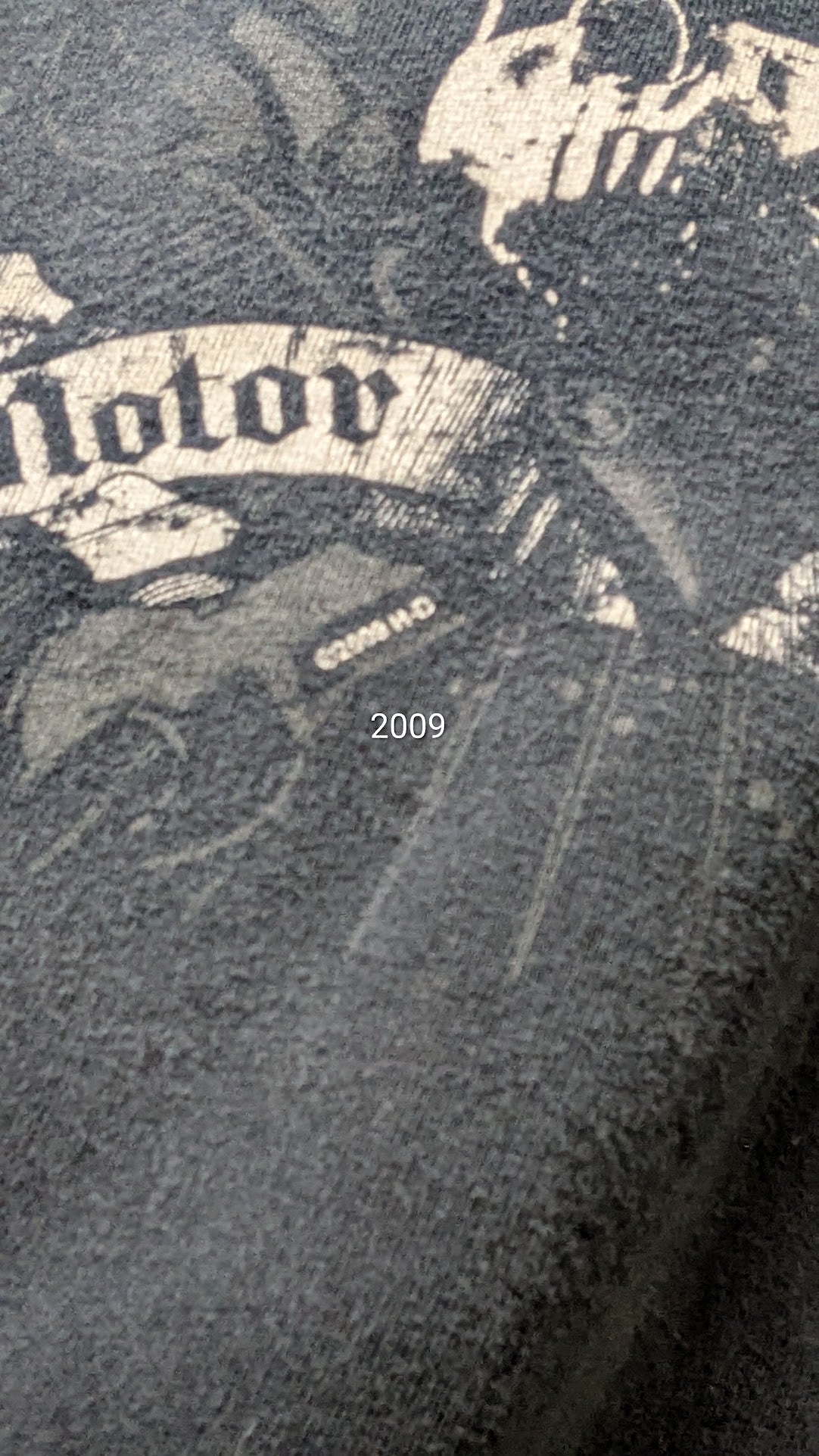 Harley-Davidson Skull Motor Cycle T-Shirt Men’s XL Brandon FL Faded Black