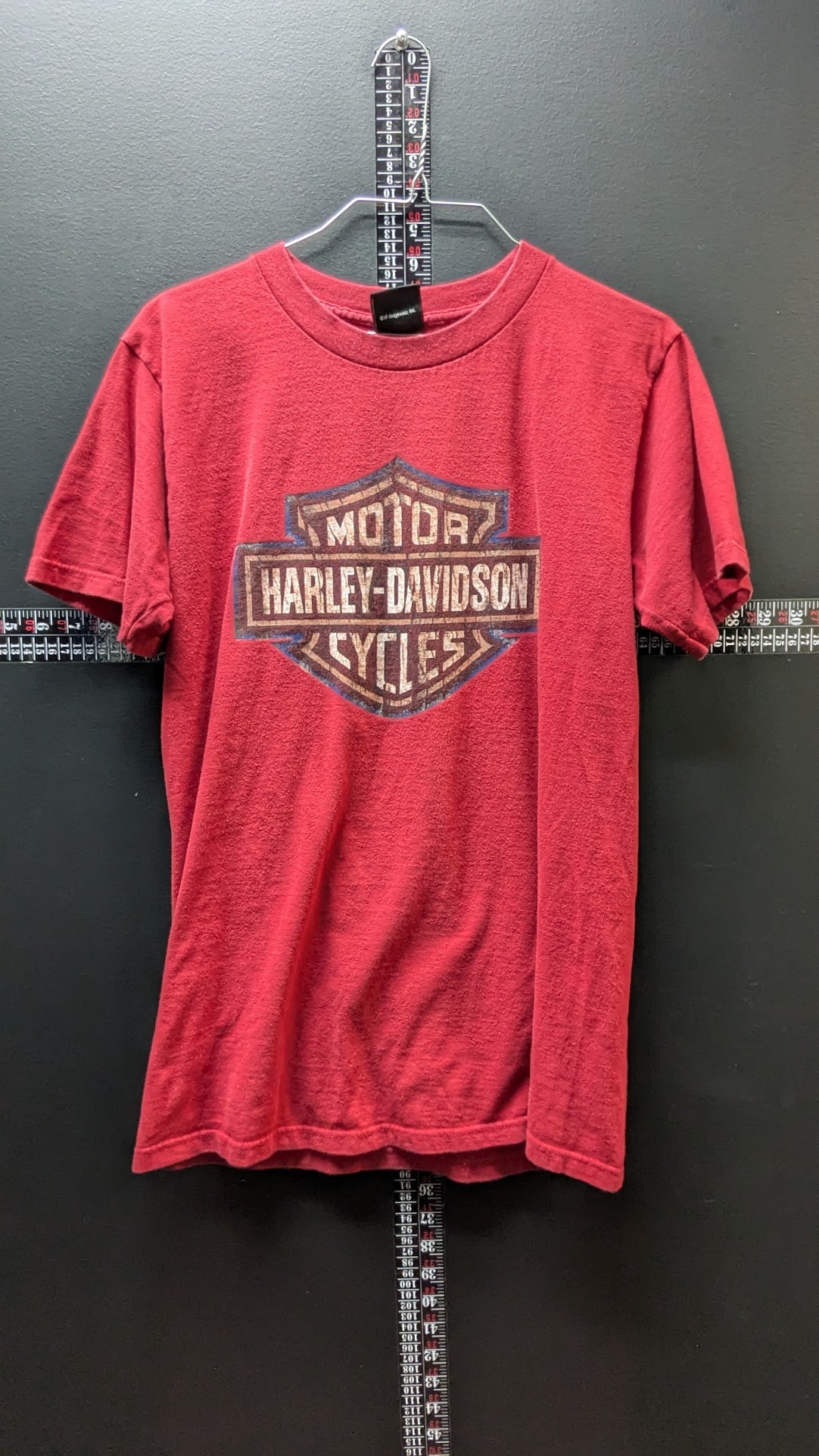 Harley-Davidson of Maryland T-Shirt Men’s Medium Red Elkridge MD Shield Logo