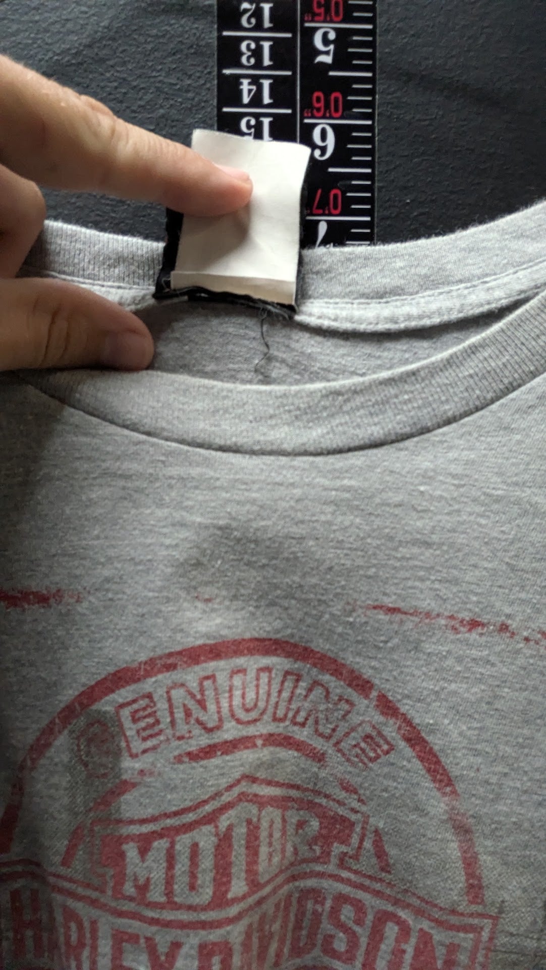 Harley-Davidson Woodstock T-Shirt Men’s Gray New York Independence Double Sided