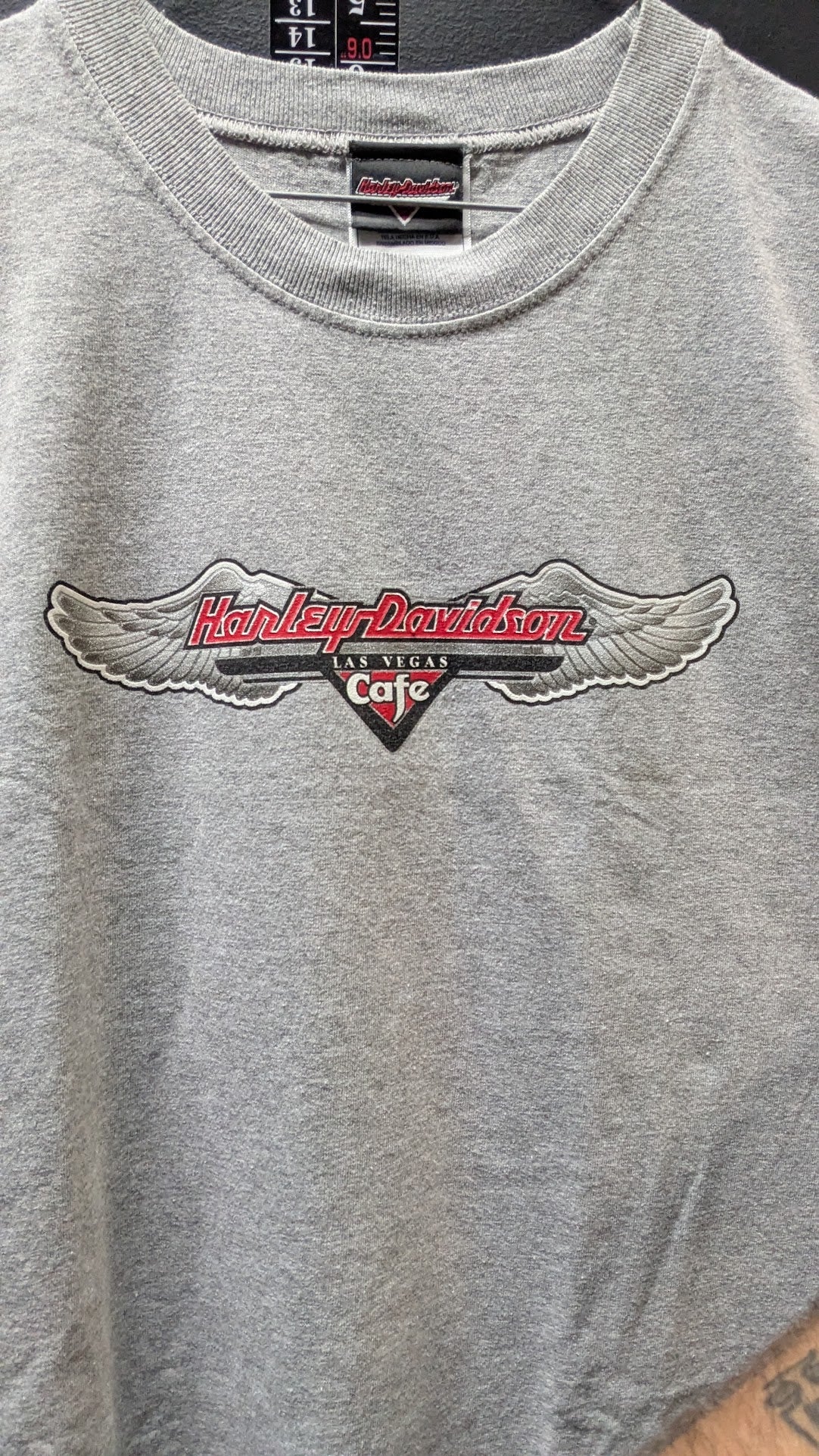 Harley-Davidson Las Vegas Cafe Live Hard Ride Easy Sleeveless Shirt Men’s Medium