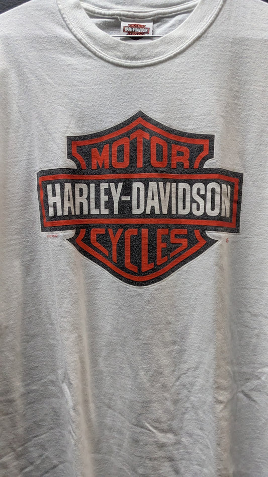 Harley-Davidson Myrtle Beach South Carolina T-Shirt Men’s XL White Double Sided