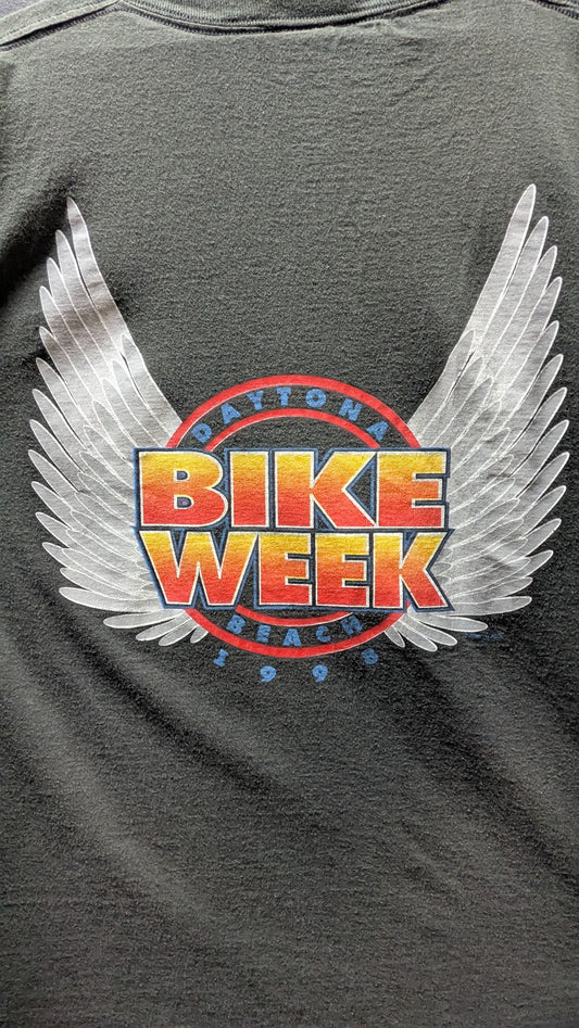 1998 Daytona Bike Week 57th Annual T-Shirt XXL Sherry’s Best Vintage Biker Tee