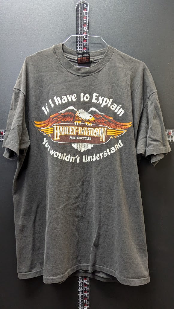 GRAIL Vintage 1983 Harley-Davidson T-Shirt Warr’s London Single Stitch Eagle