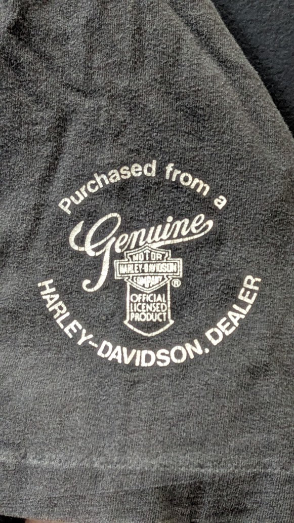 GRAIL Vintage 1983 Harley-Davidson T-Shirt Warr’s London Single Stitch Eagle