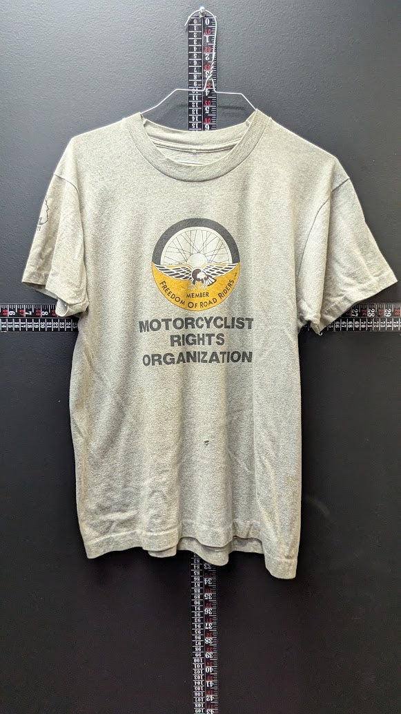 Vintage 1981 FORR Freedom of Road Riders T-Shirt Missouri Local 11 Biker USA
