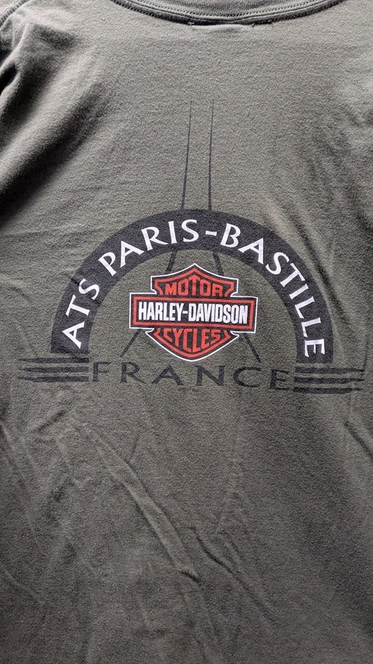 Harley-Davidson Liberation de Paris 1944 T-Shirt XL 2012 ATS Paris Bastille France