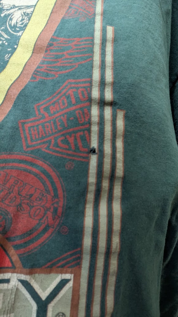 1991 Harley-Davidson 3D Emblem Dallas Texas T-Shirt