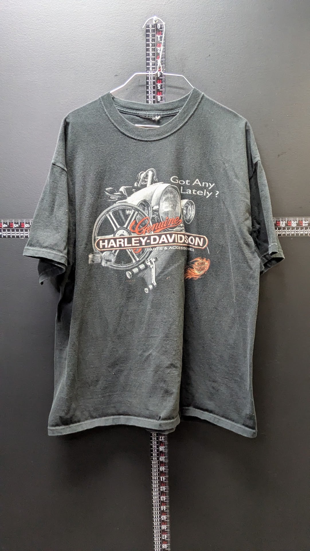 Got Any Lately? Vintage 2003 Harley-Davidson Mt. McKinley Denali Alaska T-Shirt Black
