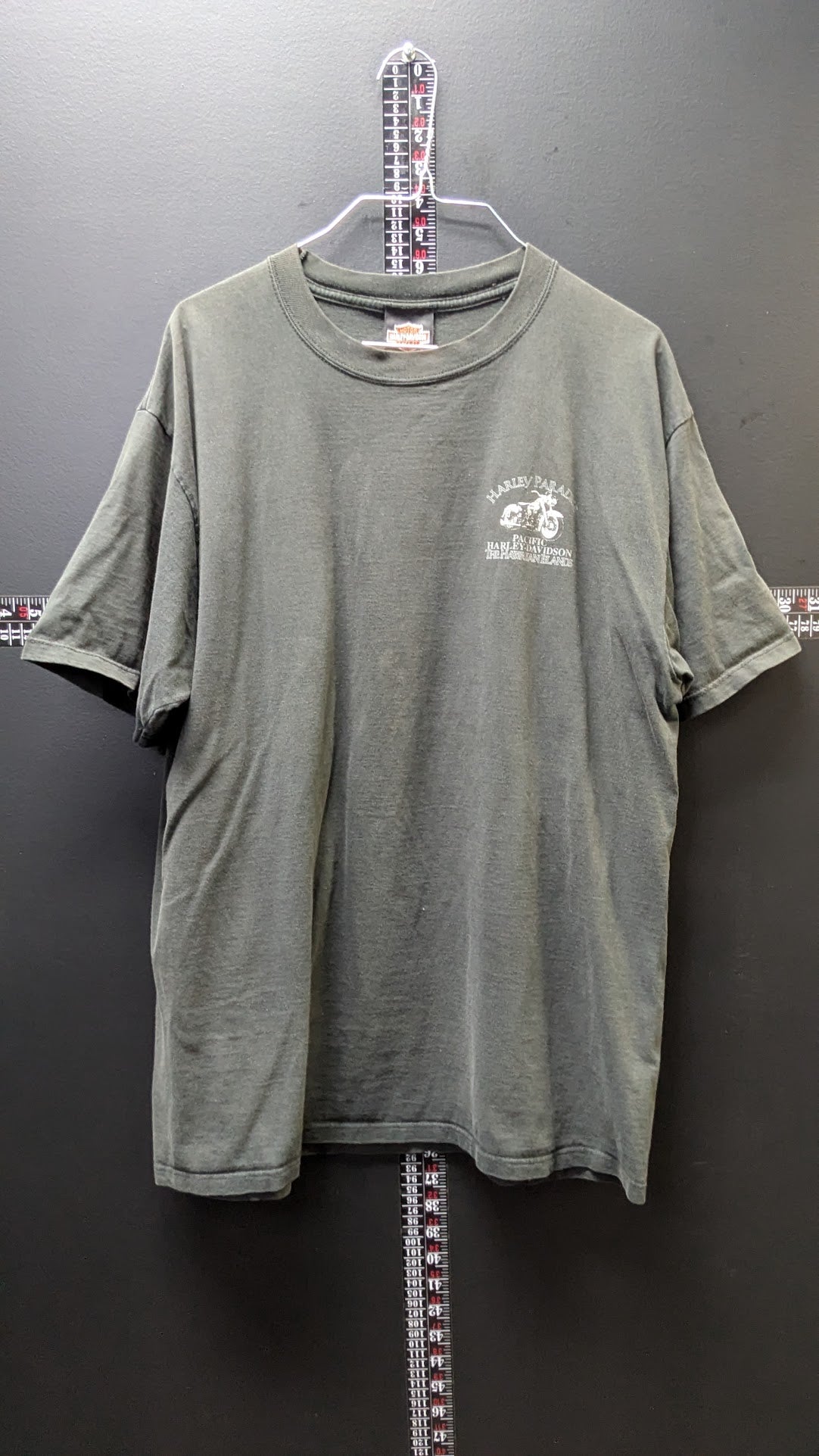 Vintage Harley-Davidson Harley Paradise Hawaii T-Shirt Large Faded Black