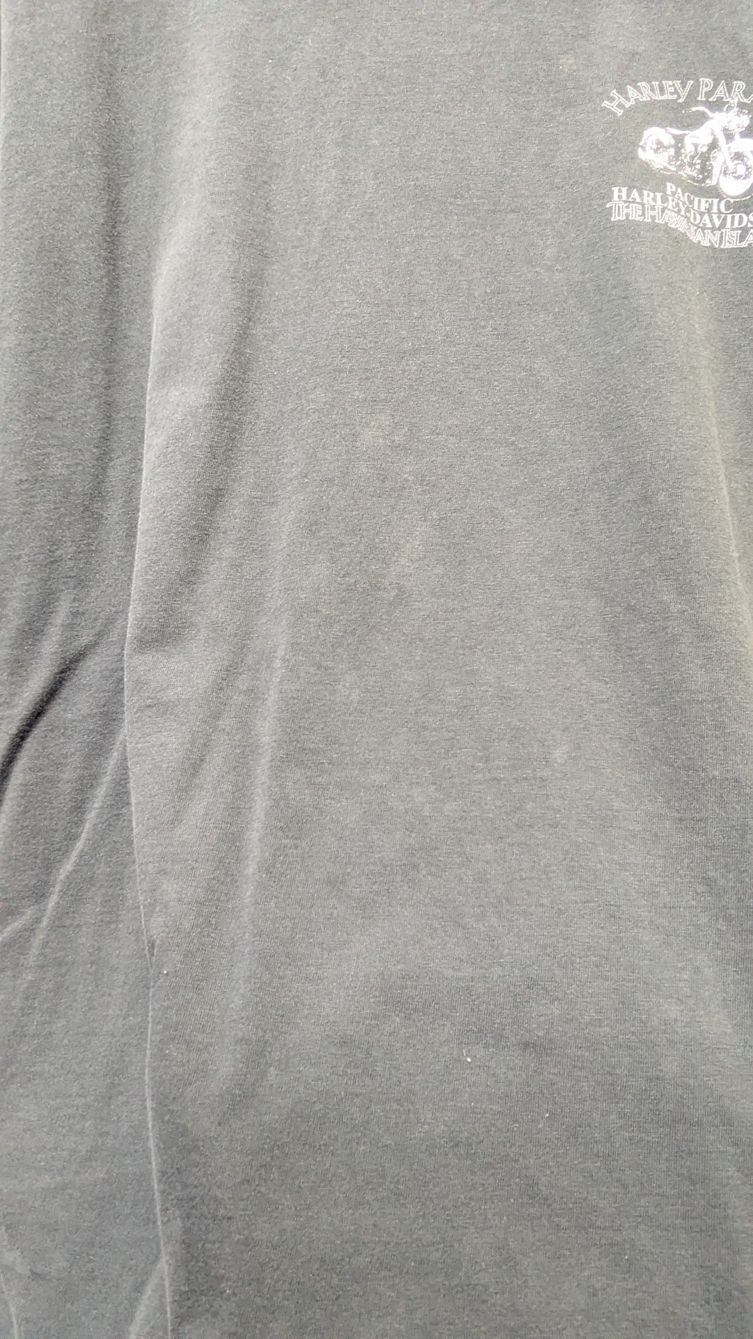 Vintage Harley-Davidson Harley Paradise Hawaii T-Shirt Large Faded Black
