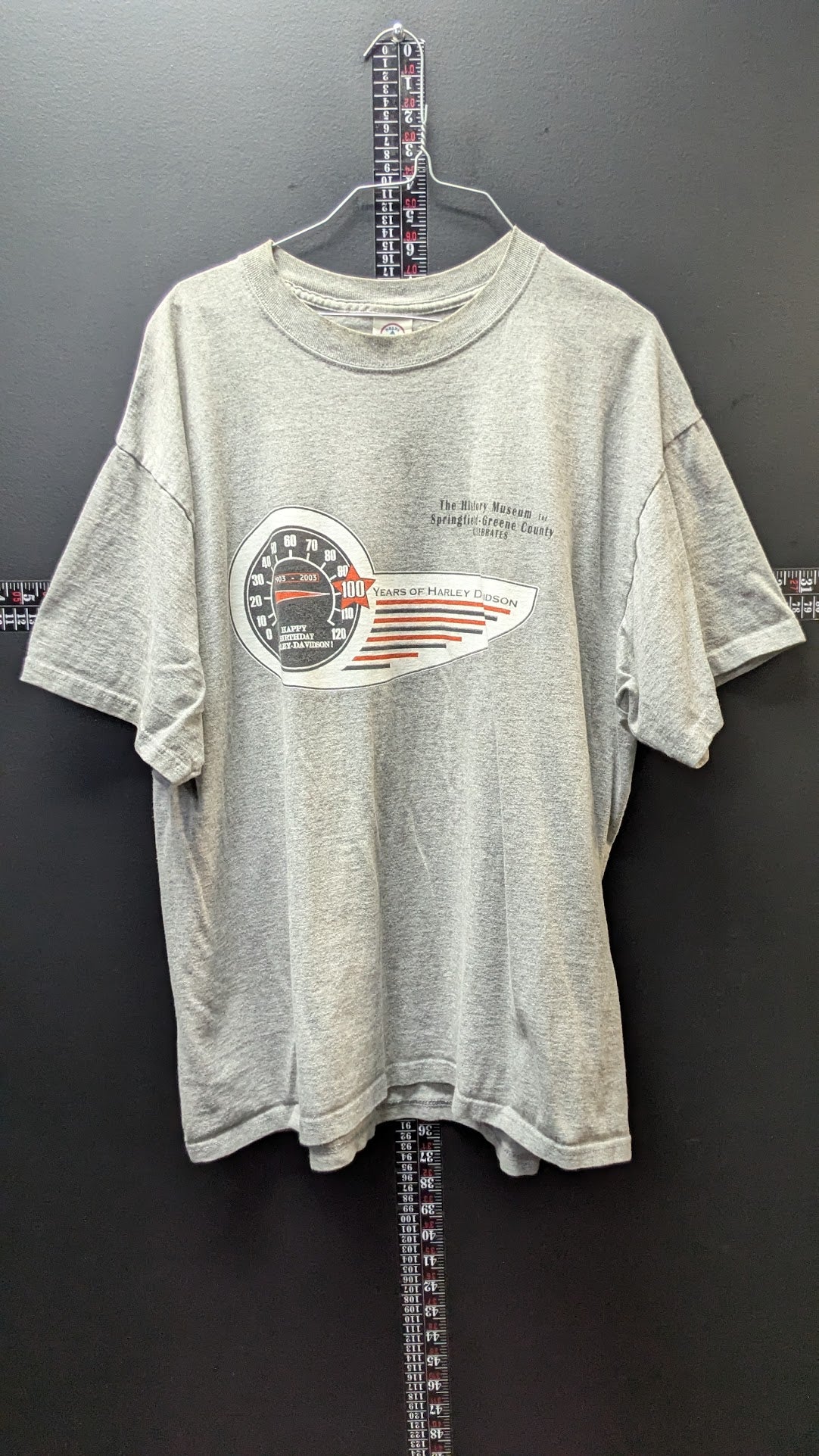 Vintage 2003 Harley-Davidson 100th Anniversary T-Shirt XL Springfield Missouri