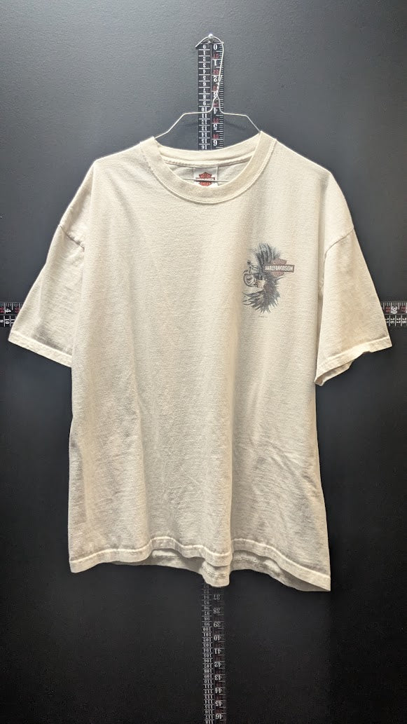 Harley-Davidson Ghost Town Waynesville NC T-Shirt Men’s XL Eagle Dealership Tee