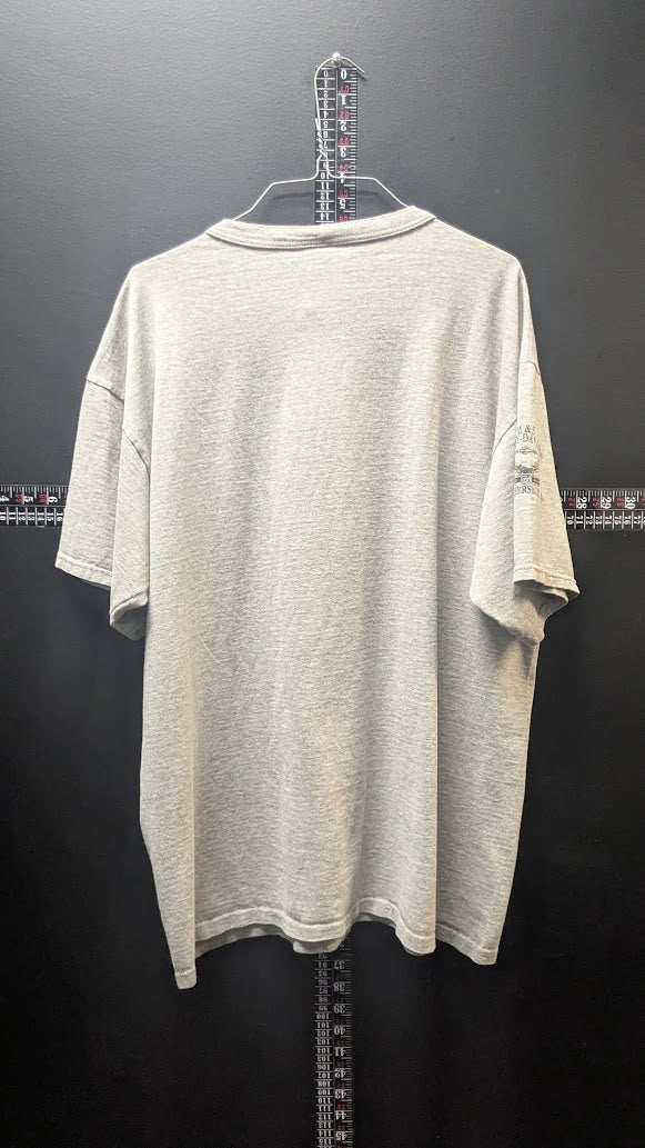 Vintage 2000 Harley-Davidson Henley Shirt Men’s XXL M&S Chambersburg PA Gray