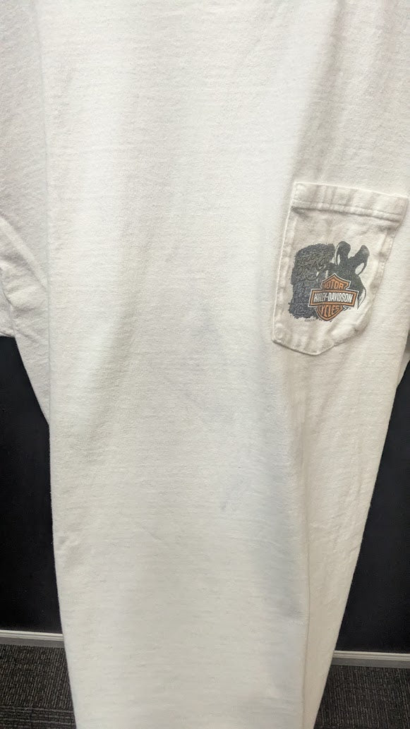 2001 Harley-Davidson Smoky Mountain T-Shirt Men’s XL Maryville TN Pocket Tee  Description