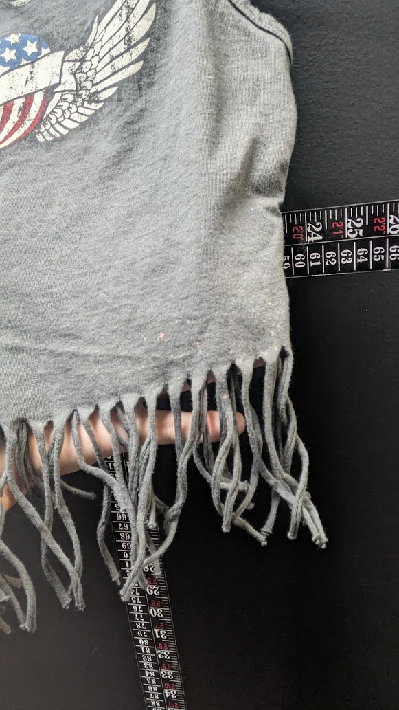 🤘 Vintage Kids Rock & Roll Fringe Tank