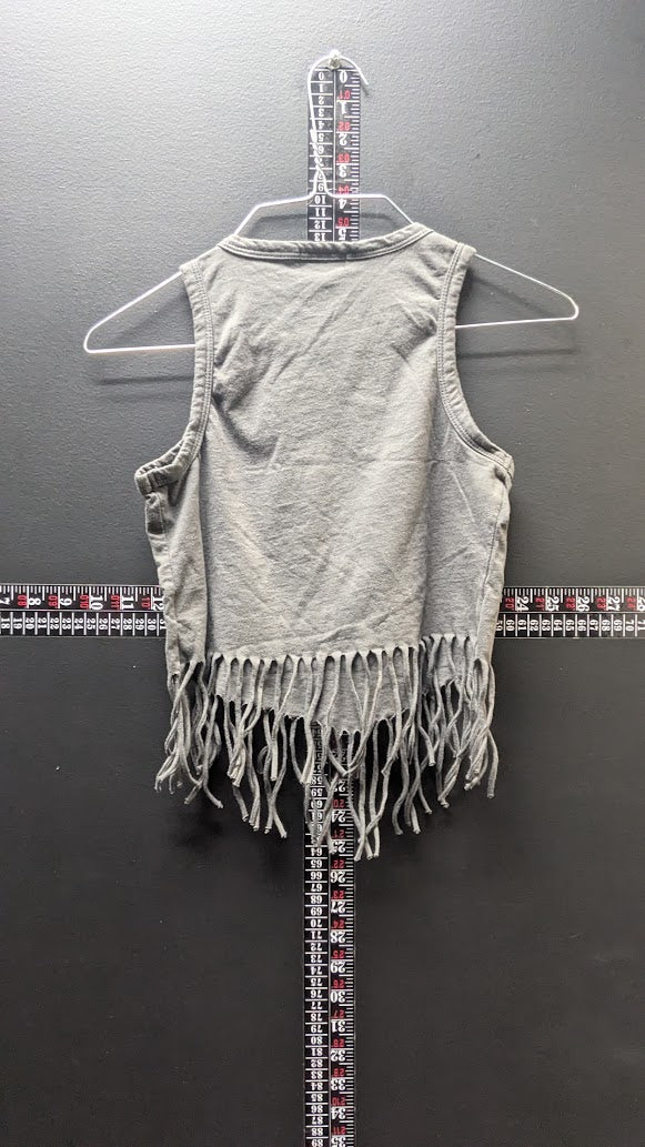 🤘 Vintage Kids Rock & Roll Fringe Tank