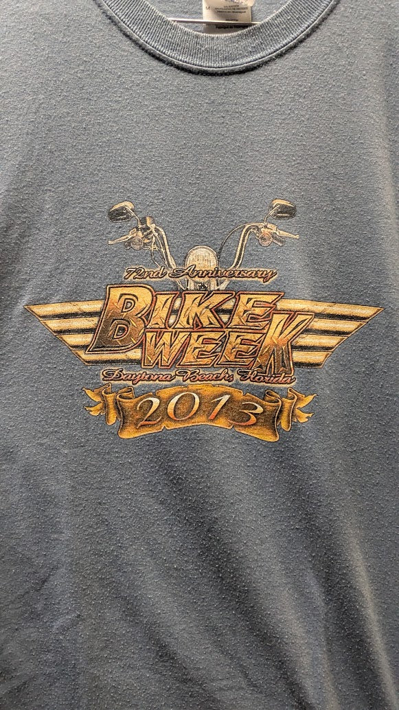 2013 Daytona Beach Bike Week T-Shirt – 80th Anniversary – Men’s M