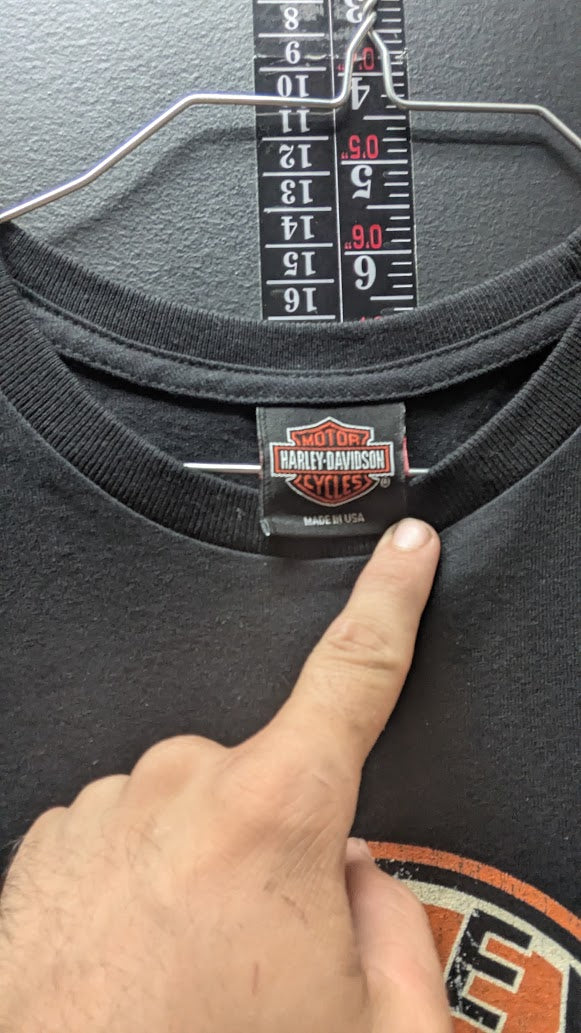RARE! Harley-Davidson 2011 Military Sales Motorcycle Graphic T-Shirt – Made in USA