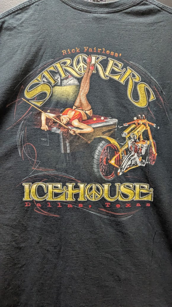 Rick Fairless Strokers Icehouse Dallas T-Shirt – Men’s 2XL