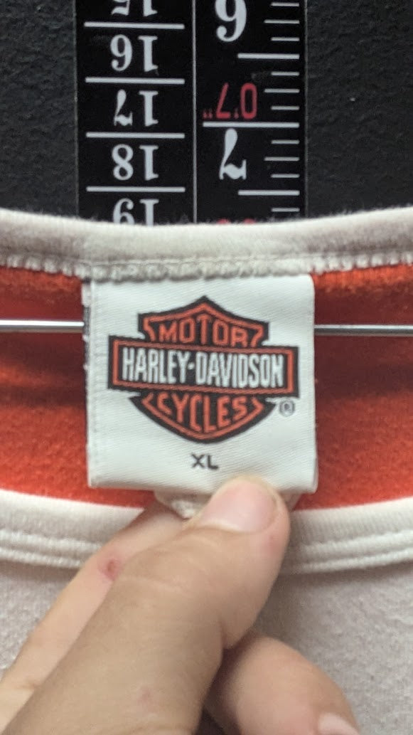 2004 Harley-Davidson Motorcycles Colorblock Long Sleeve Shirt – XL