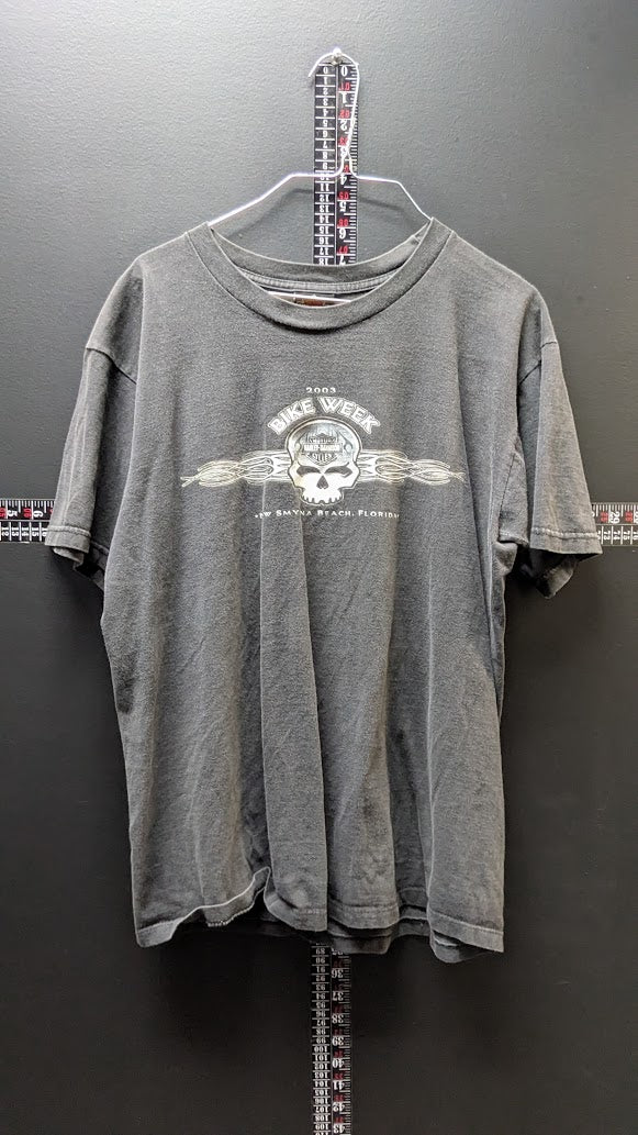 2003 Harley-Davidson Bike Week New Smyrna Beach FL T-Shirt – Men’s L