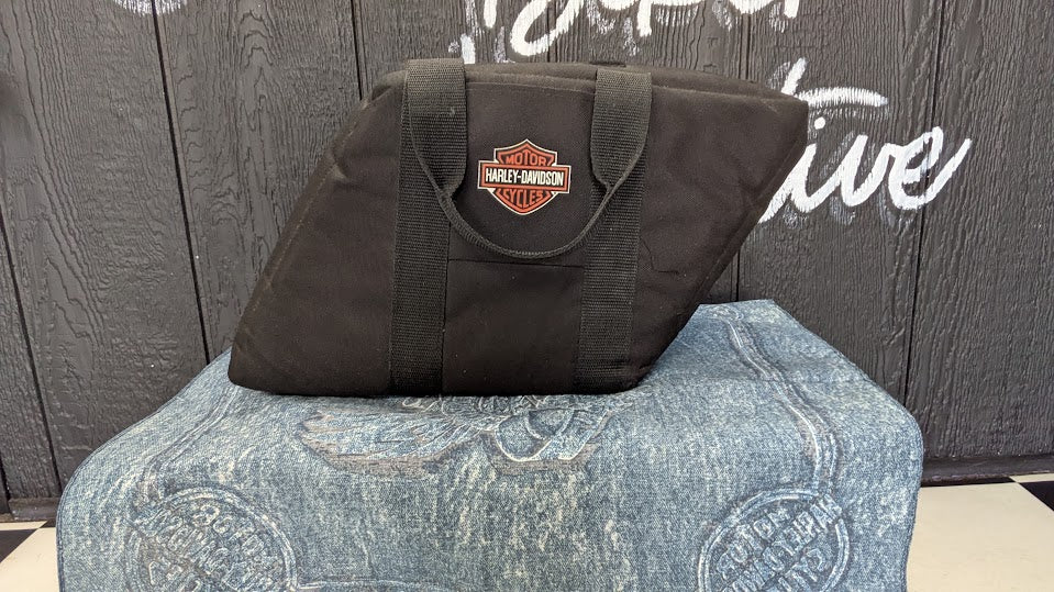 Vintage Harley-Davidson Soft Cooler Black Bar & Shield Insulated Motorcycle