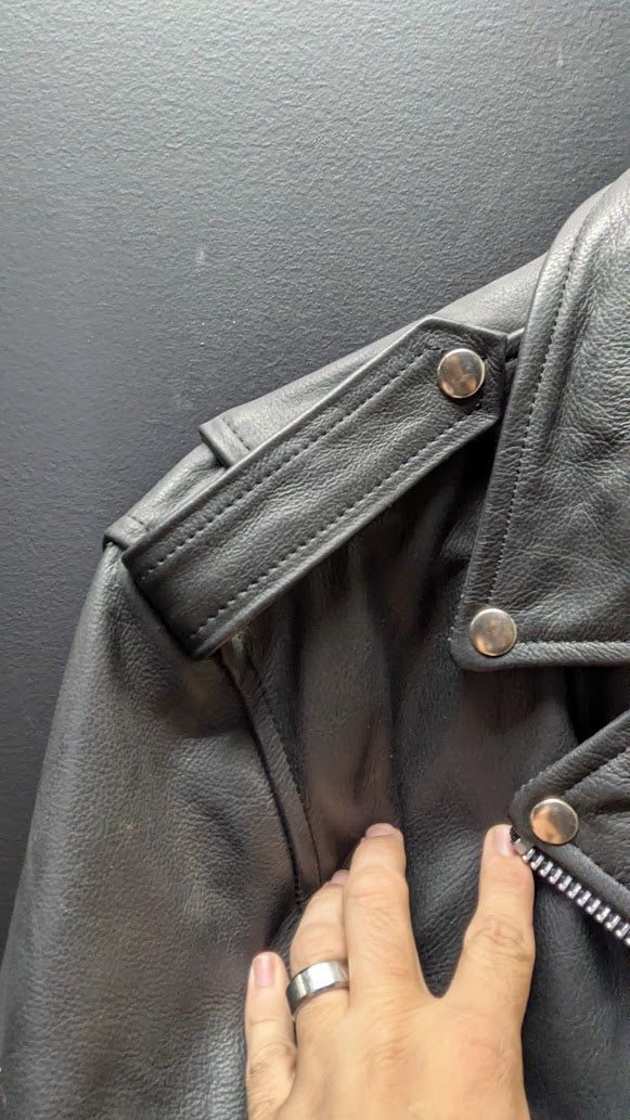 River Road Leather for the Lifestyle women's genuine leather motorcycle jacket — L