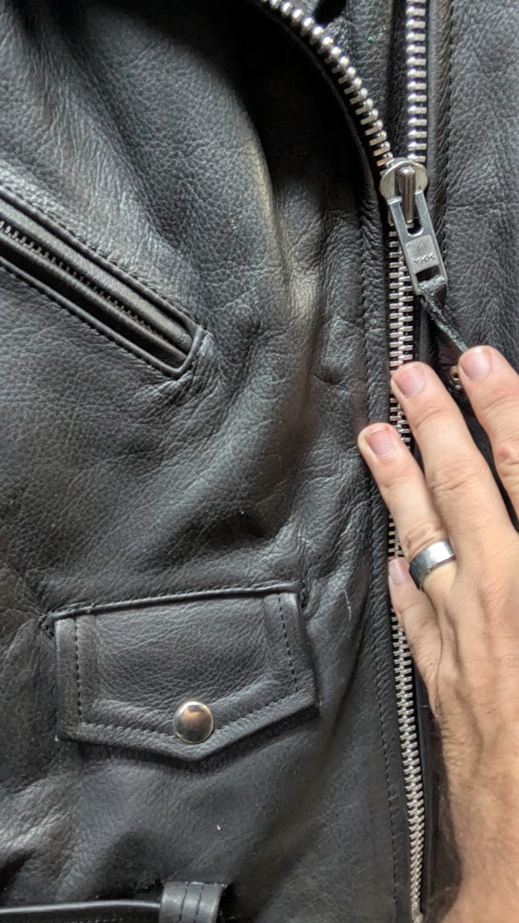 River Road Leather for the Lifestyle women's genuine leather motorcycle jacket — L