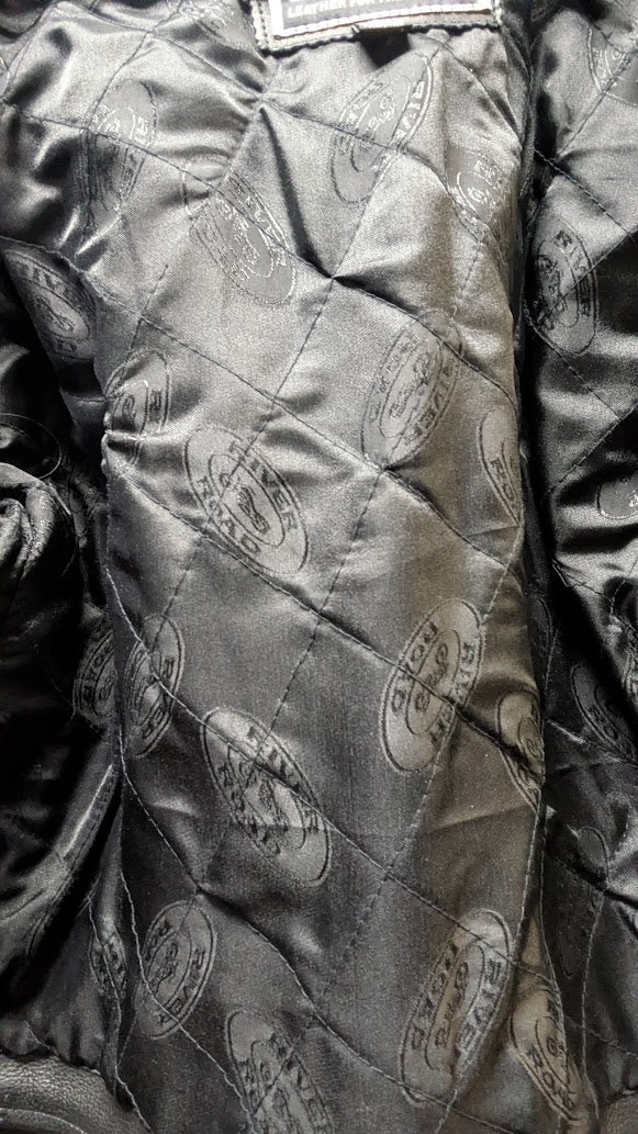 River Road Leather for the Lifestyle women's genuine leather motorcycle jacket — L