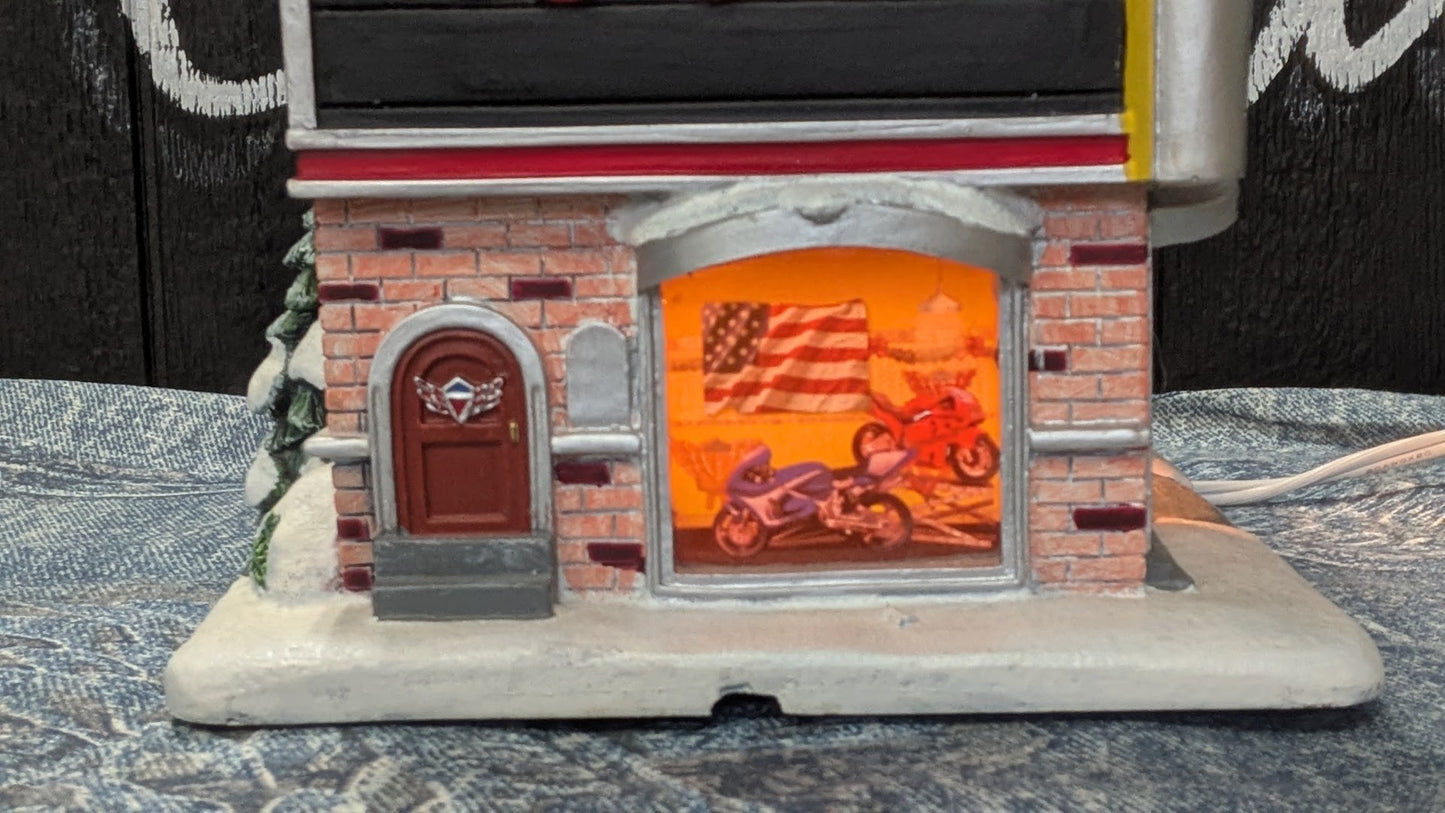 Hawthorne Village “Cycle Shop” – 2005 – #14-19184-001 – Sculpture A1835