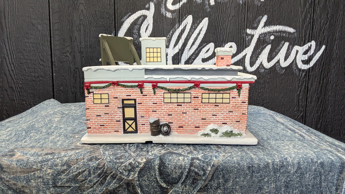 Hawthorne Village Cycle City Gas Station 2006 #003 Christmas Village COA