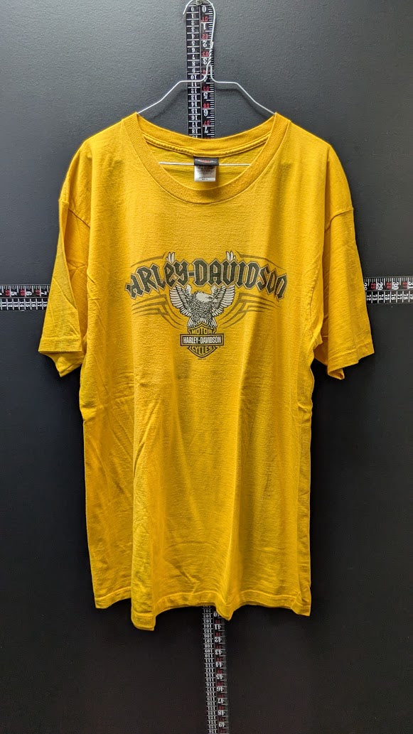 2007 Harley-Davidson Battlefield Gettysburg PA T-Shirt Men’s XL USA Made Eagle