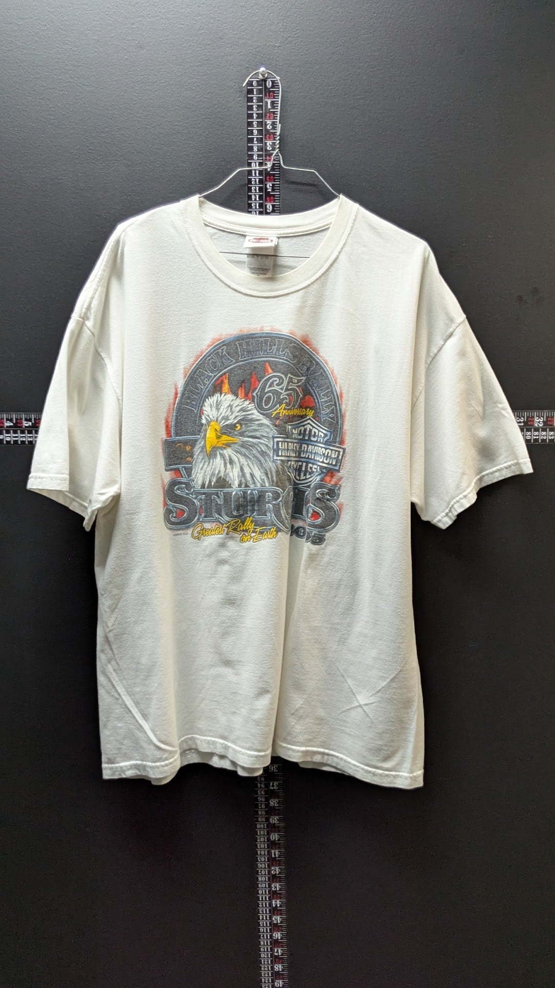 Vintage Harley-Davidson Black Hills Rally 65th Anniversary T-Shirt XL Sturgis 2005