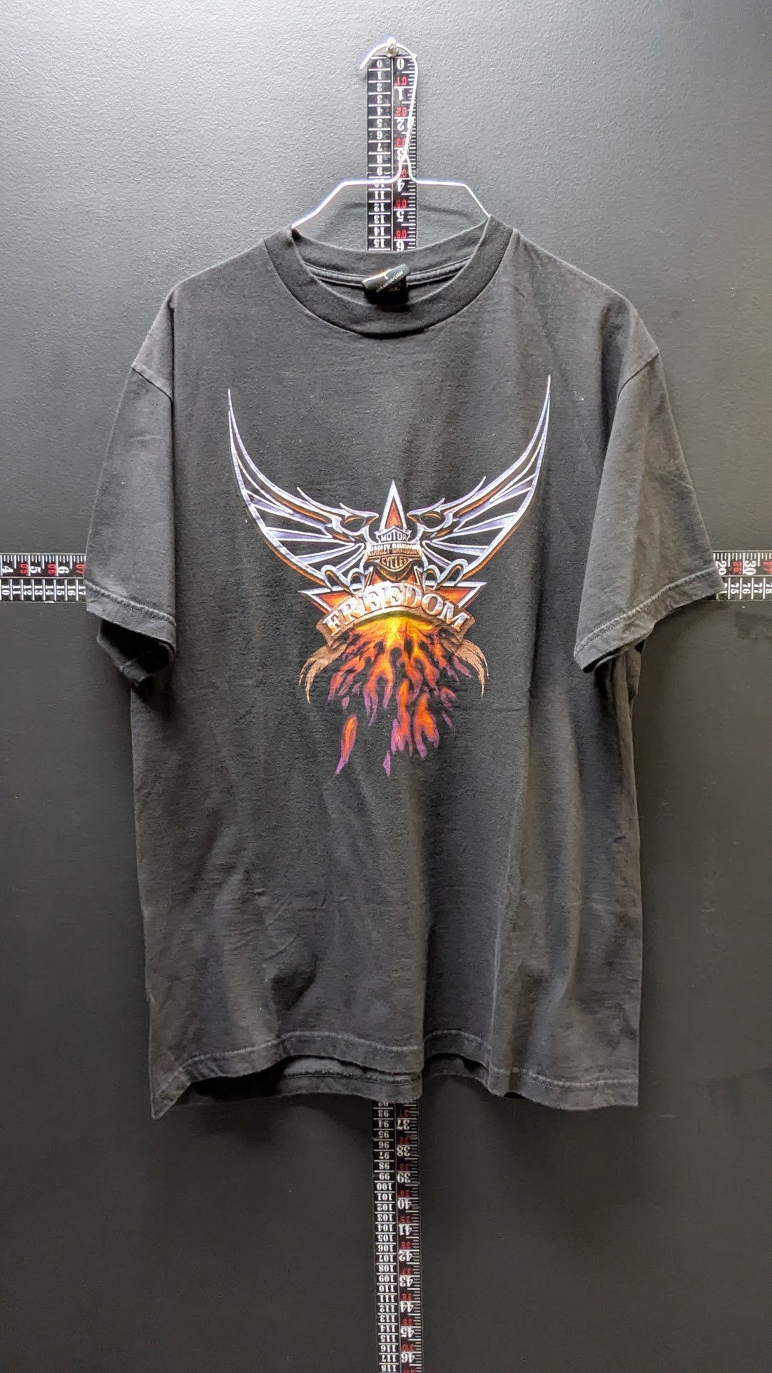 Vintage 2000 Harley-Davidson T-Shirt Men’s L Mid Ohio Springfield OH Closed Dealer