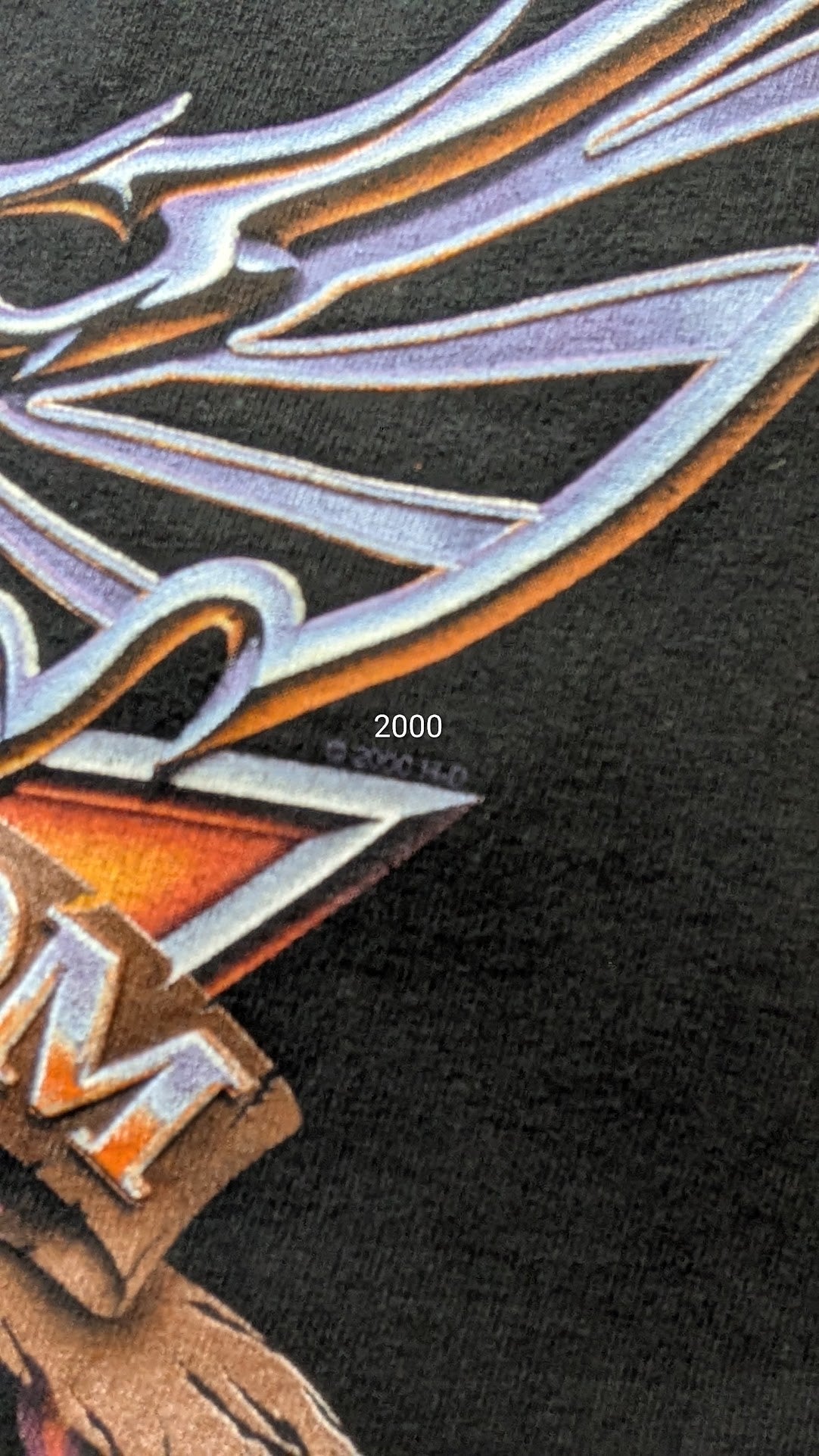 Vintage 2000 Harley-Davidson T-Shirt Men’s L Mid Ohio Springfield OH Closed Dealer