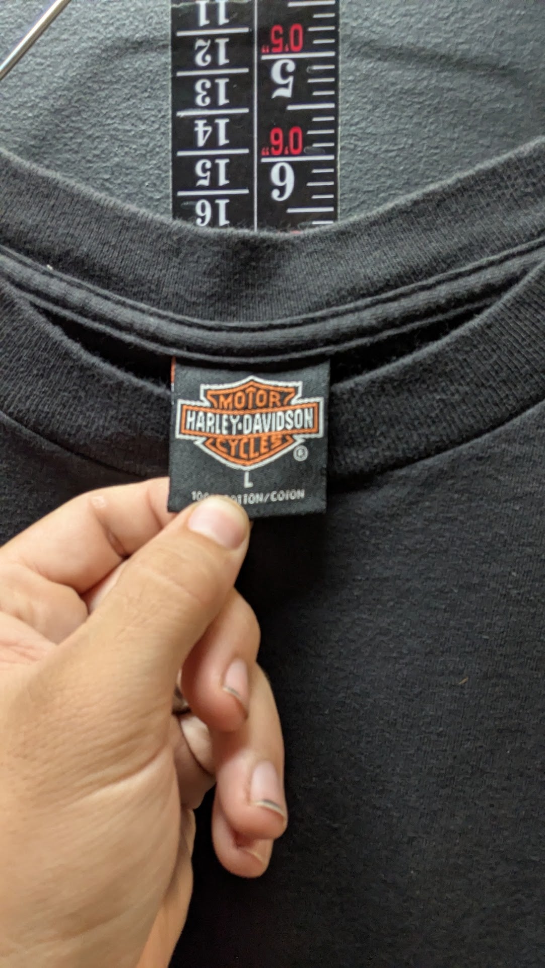 Vintage 2000 Harley-Davidson T-Shirt Men’s L Mid Ohio Springfield OH Closed Dealer