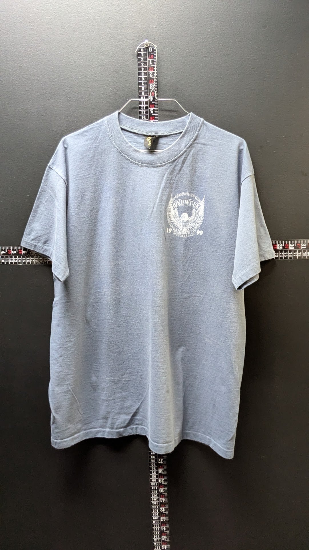 Vintage 1999 Daytona Bike Week T-Shirt Men’s L Cherokee Pride USA Made Eagle
