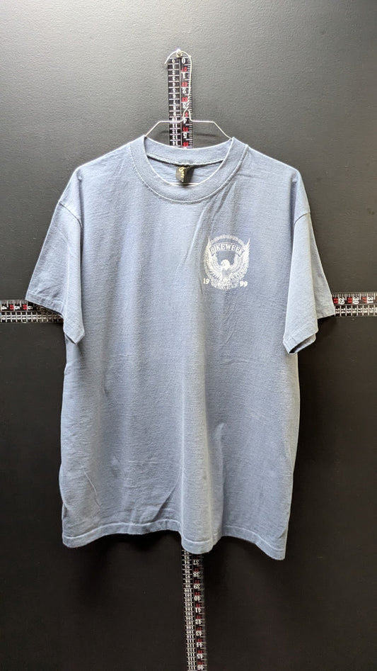Vintage 1999 Daytona Bike Week T-Shirt Men’s L Cherokee Pride USA Made Eagle